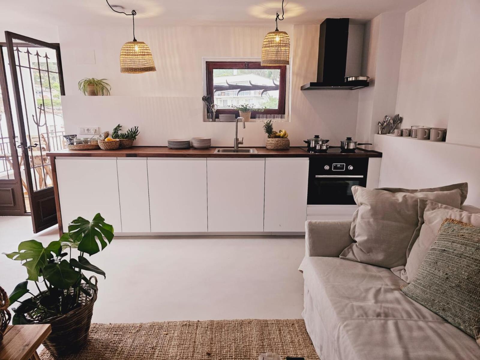 Hostal Es Niu De Tamariu Bilik gambar